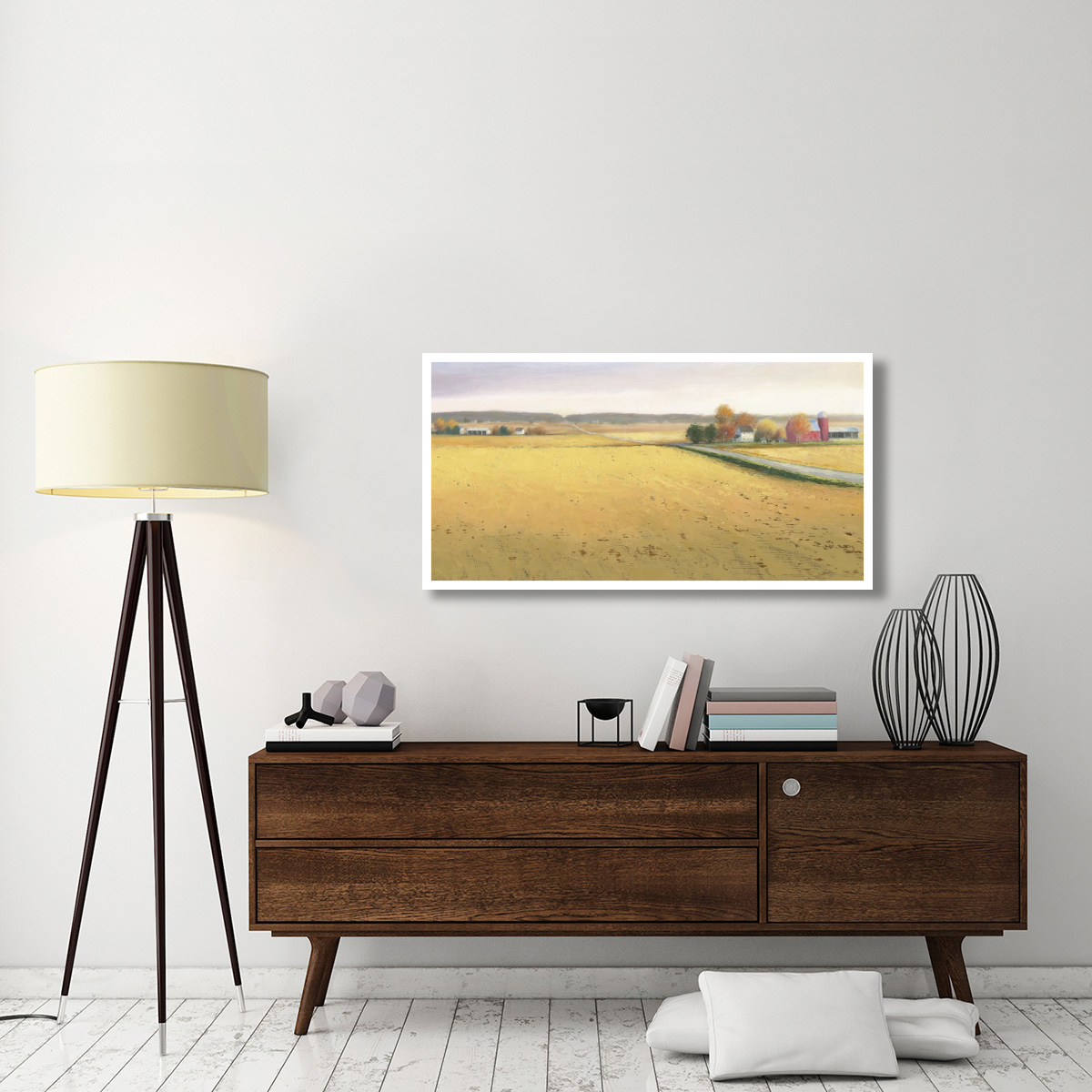 Heartland Landscape II -Paper Art-50&quotx26"