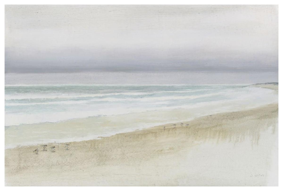 Serene Seaside -Paper Art-62"x42"