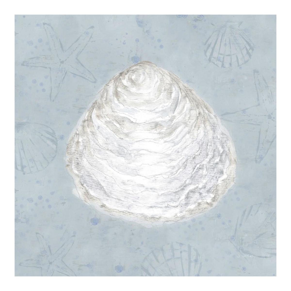 Serene Shells I -Paper Art-20"x20"