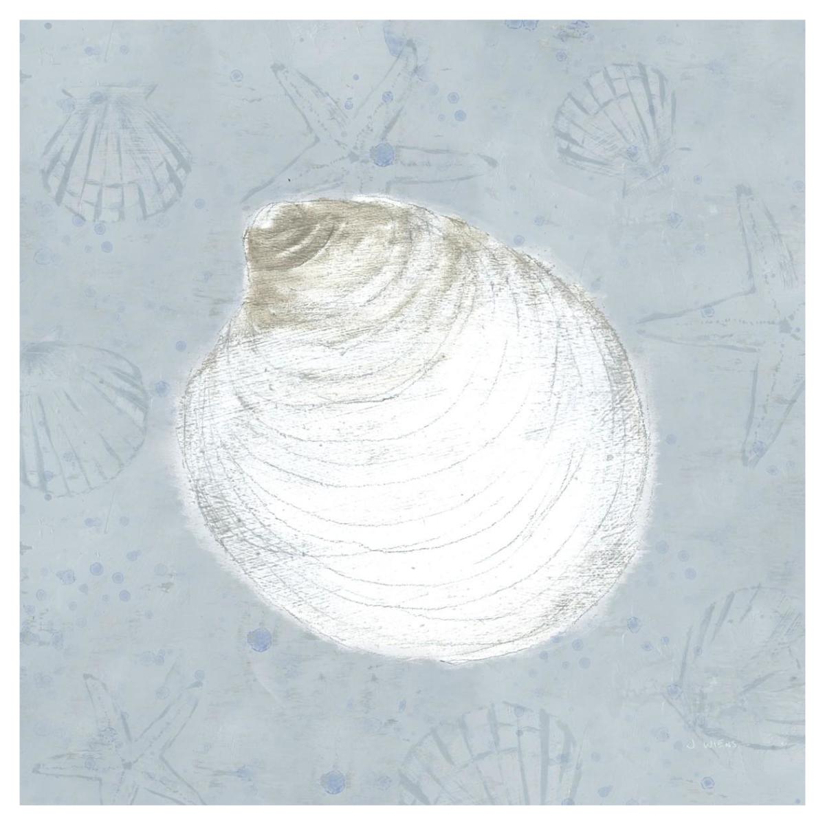 Serene Shells II -Paper Art-42"x42"