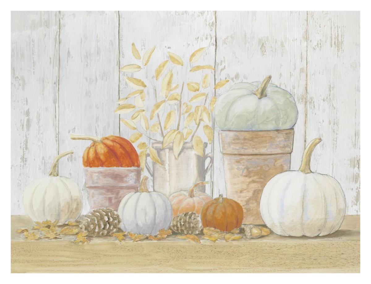 Beautiful Bounty -Paper Art-18"x14"