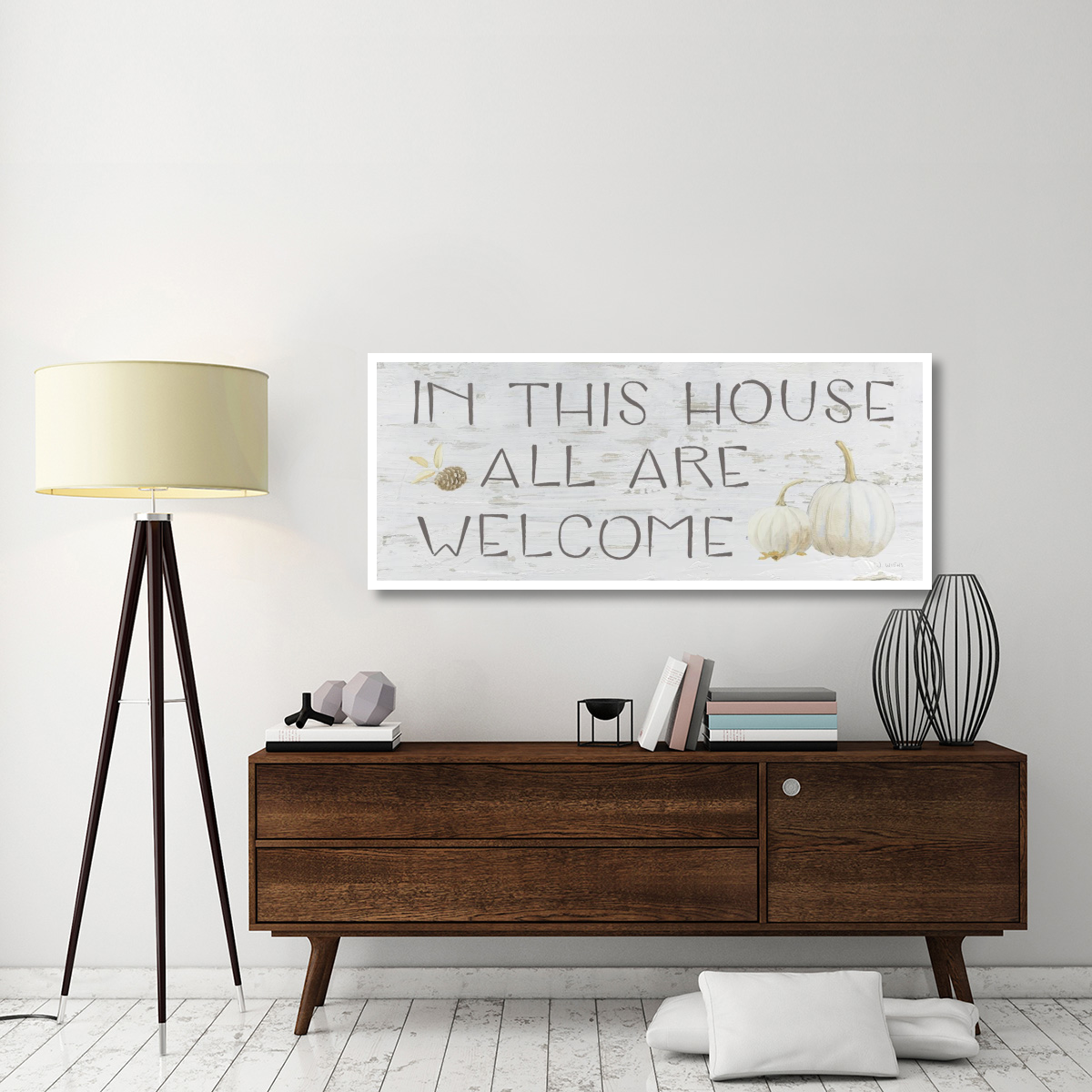 Beautiful Bounty Sign I -Paper Art-62&quotx26"