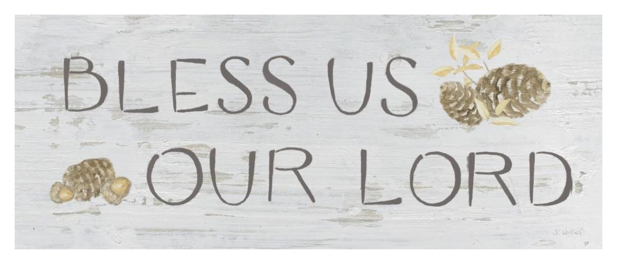 Beautiful Bounty Sign II -Paper Art-42"x18"