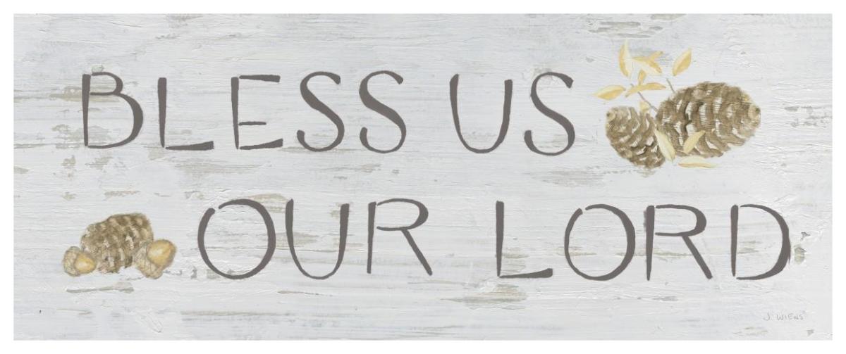 Beautiful Bounty Sign II -Paper Art-62"x26"