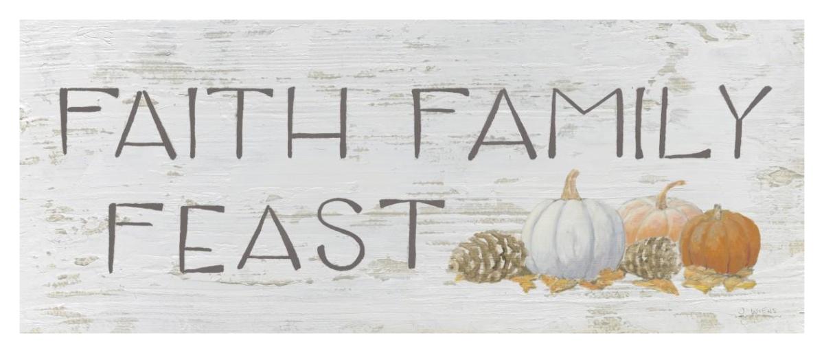 Beautiful Bounty Sign III -Paper Art-42"x18"