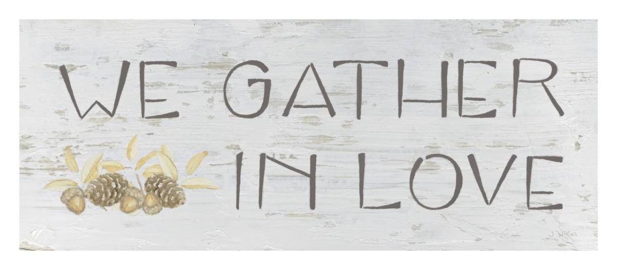 Beautiful Bounty Sign IV -Paper Art-32"x14"