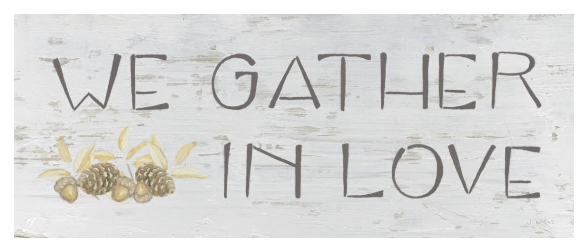 Beautiful Bounty Sign IV -Paper Art-42"x18"