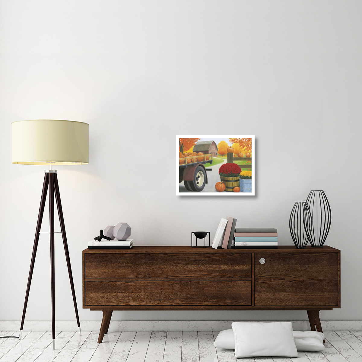 Autumn Affinity I -Paper Art-26&quotx20"