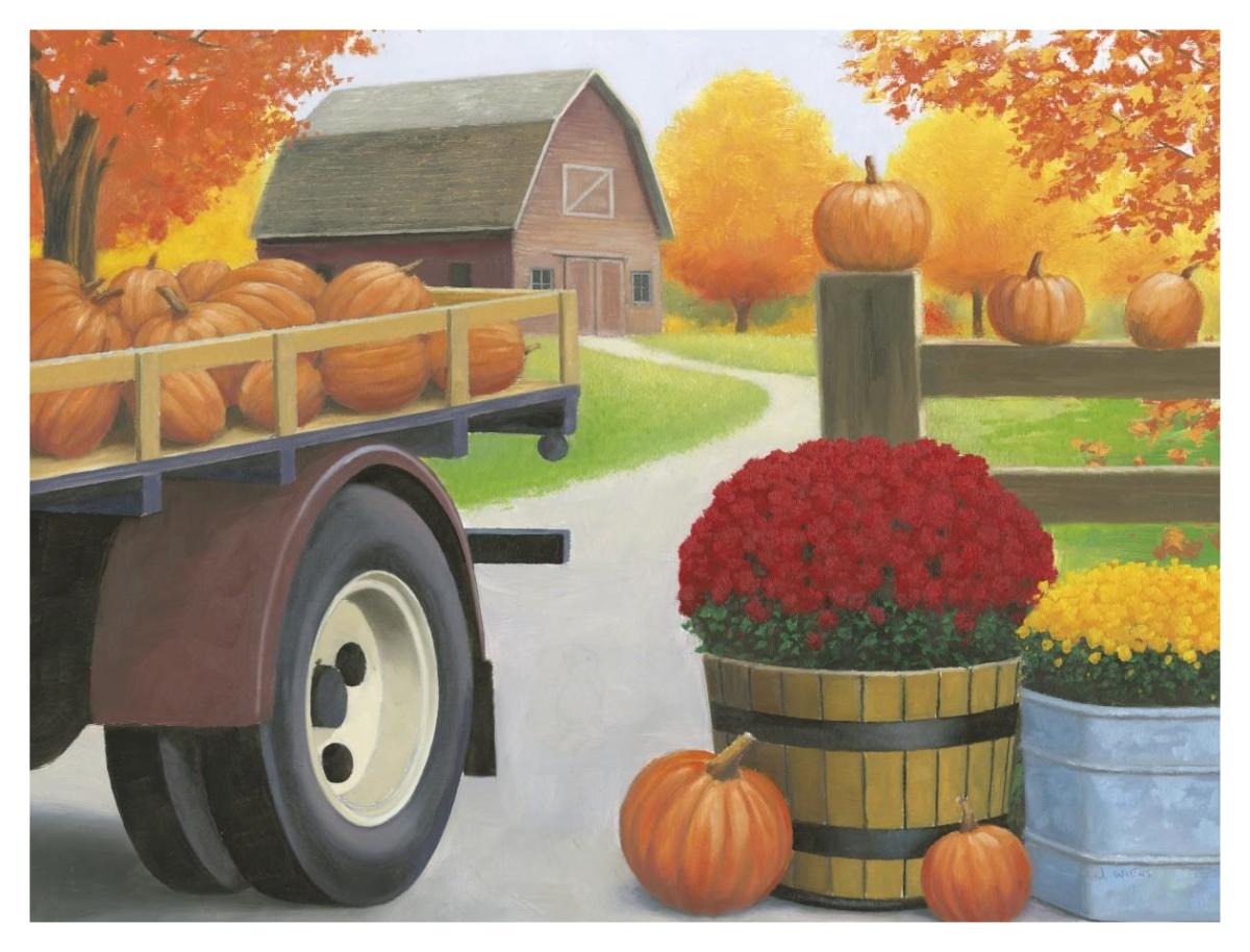 Autumn Affinity I -Paper Art-42"x32"