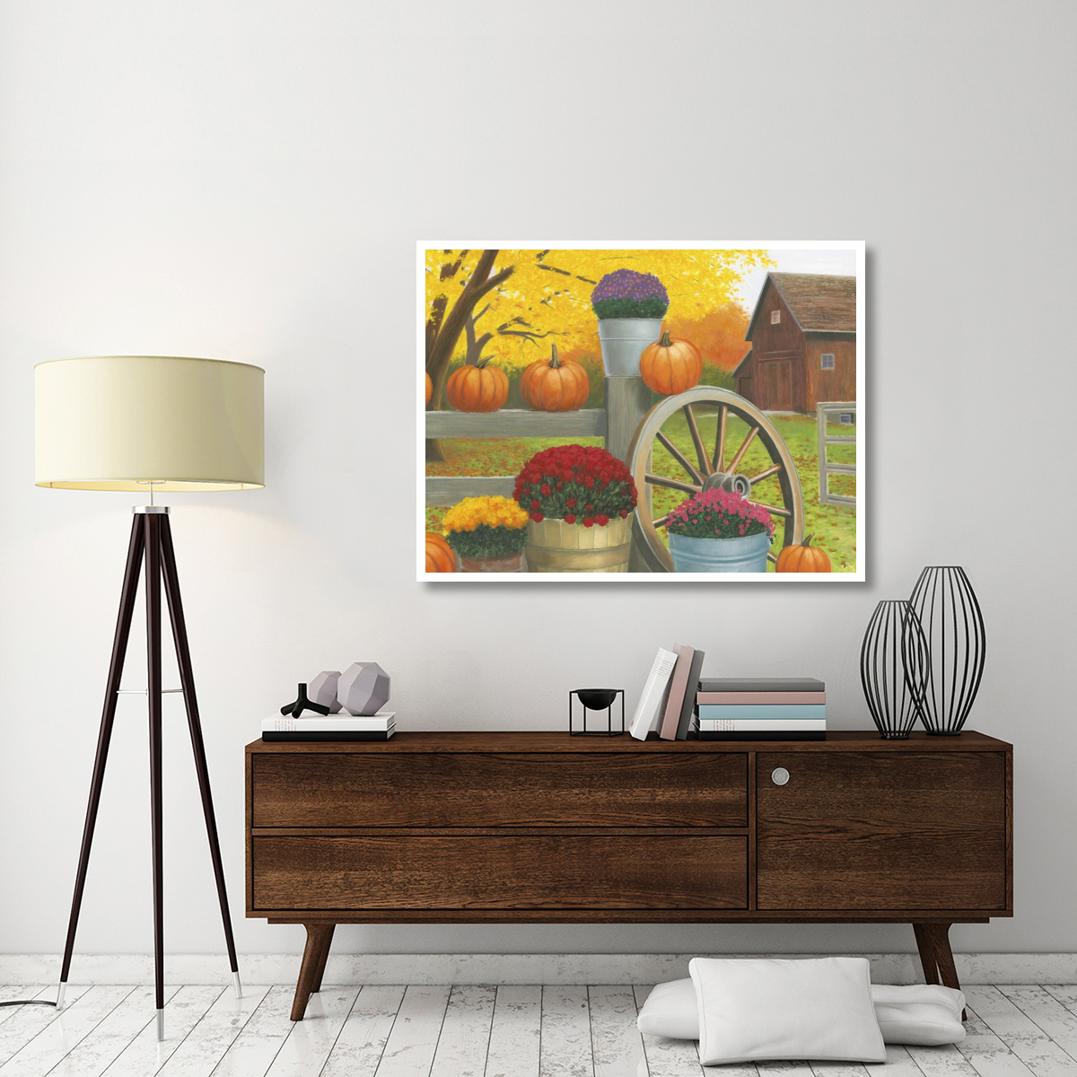 Autumn Affinity II -Paper Art-50&quotx38"