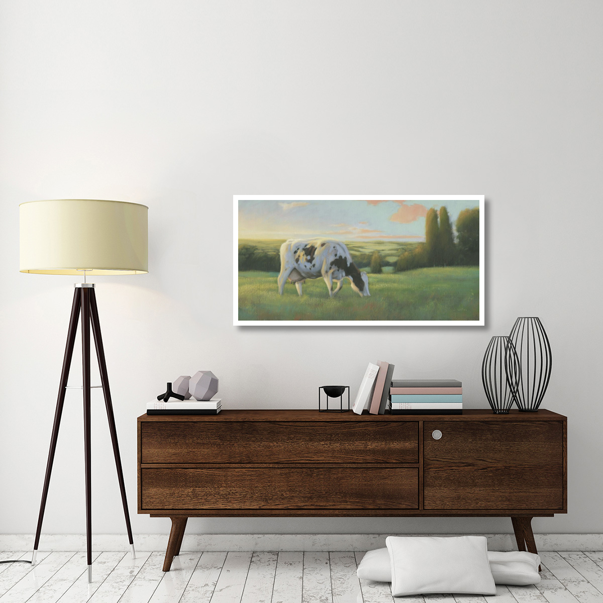 Farm Life I -Paper Art-50&quotx26"
