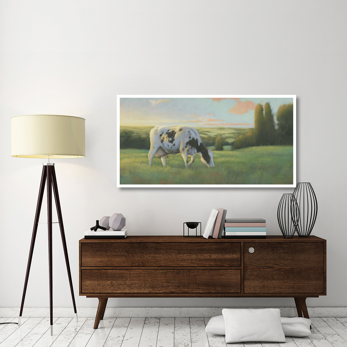 Farm Life I -Paper Art-62&quotx32"