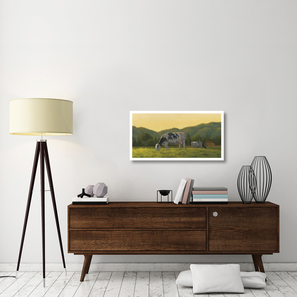Farm Life III -Paper Art-38&quotx20"