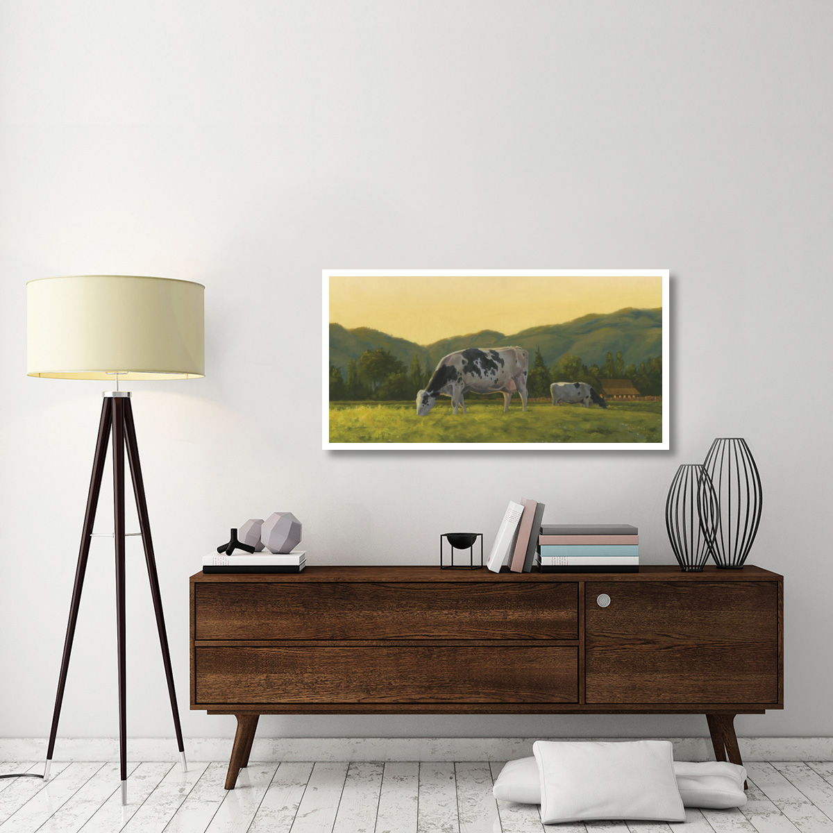 Farm Life III -Paper Art-50&quotx26"