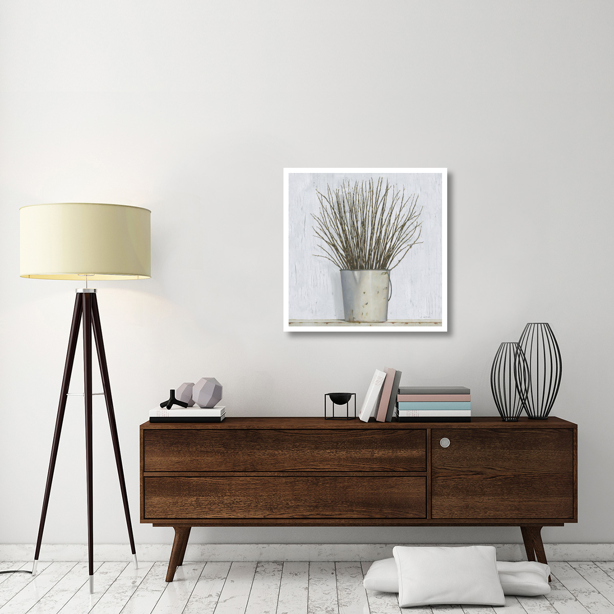 Early Spring -Paper Art-32&quotx32"