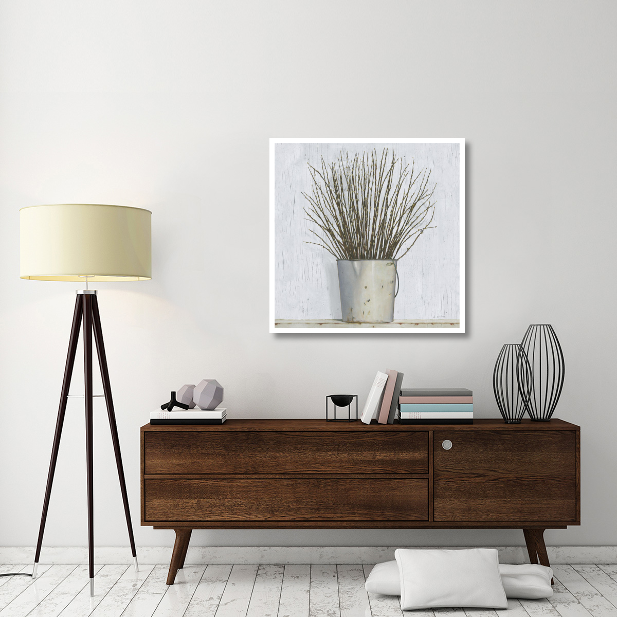 Early Spring -Paper Art-38&quotx38"