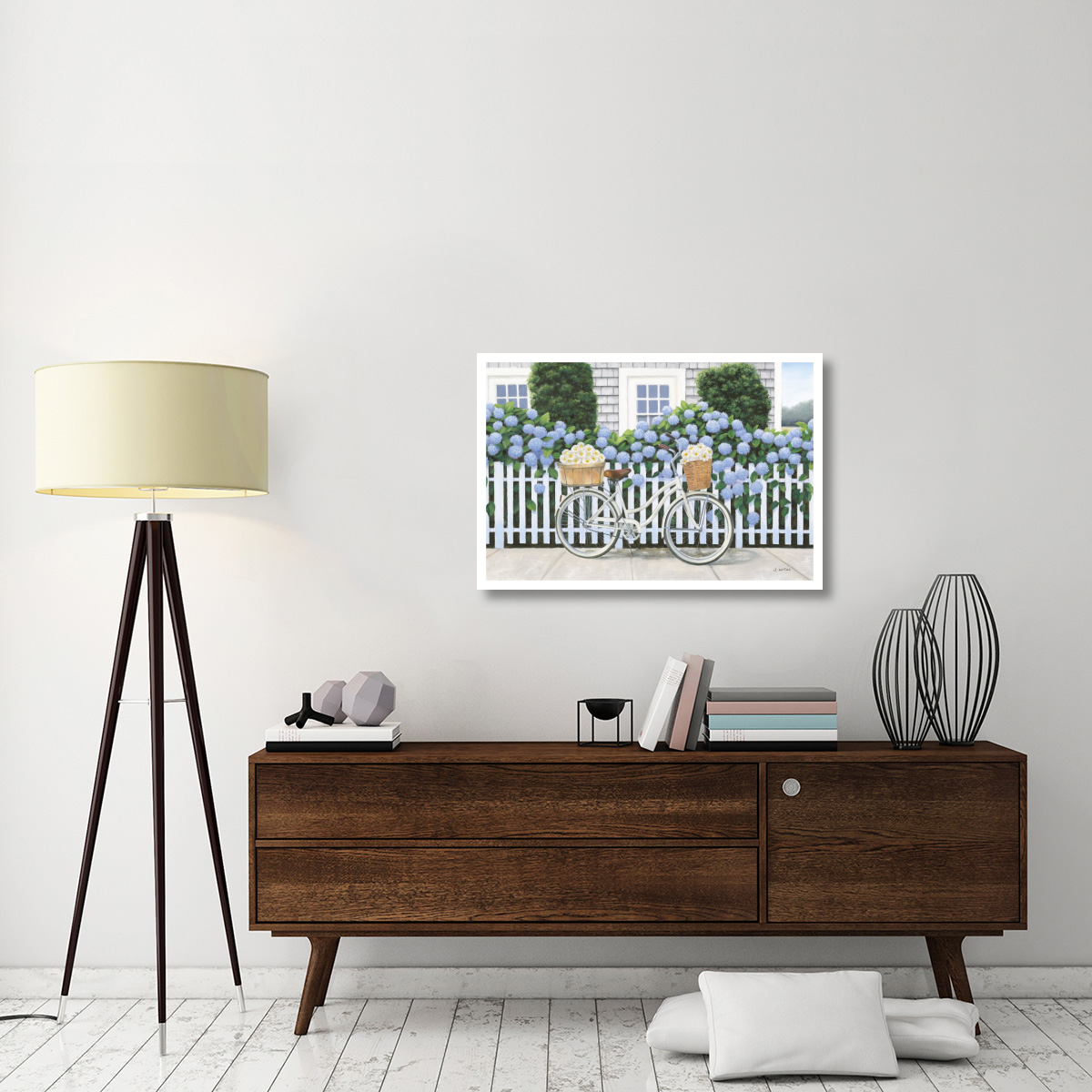 Beach Days II -Paper Art-38&quotx26"