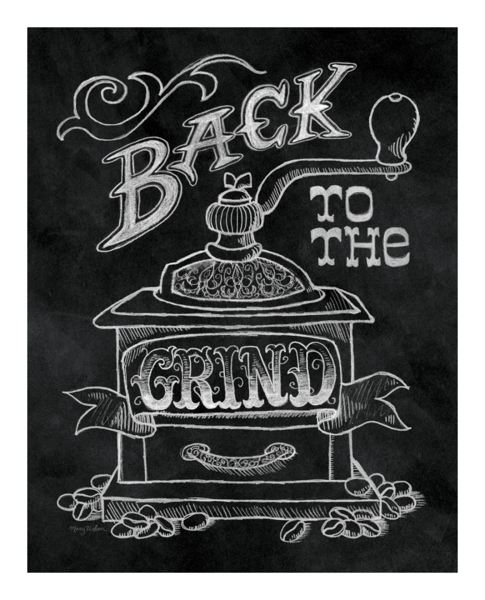 Back to the Grind -Paper Art-18"x22"