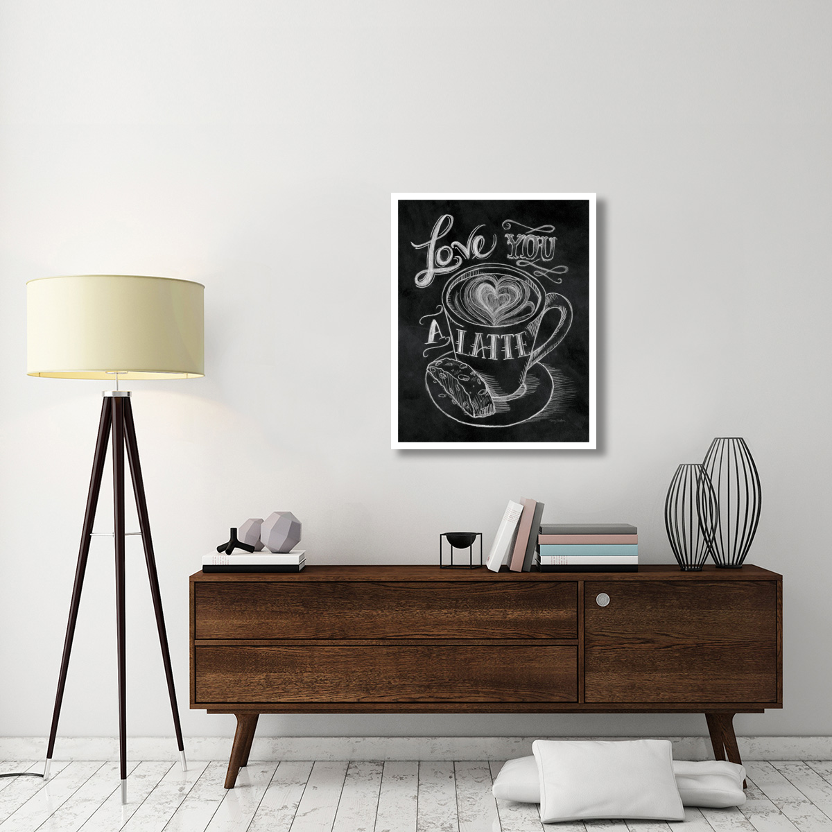 Love You a Latte -Paper Art-30&quotx37"