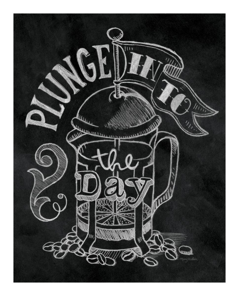Plunge Into the Day -Paper Art-18"x22"