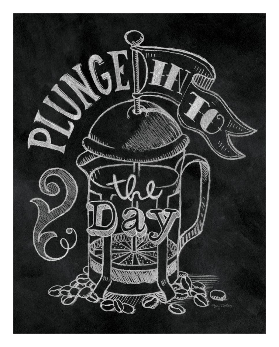 Plunge Into the Day -Paper Art-22"x26"