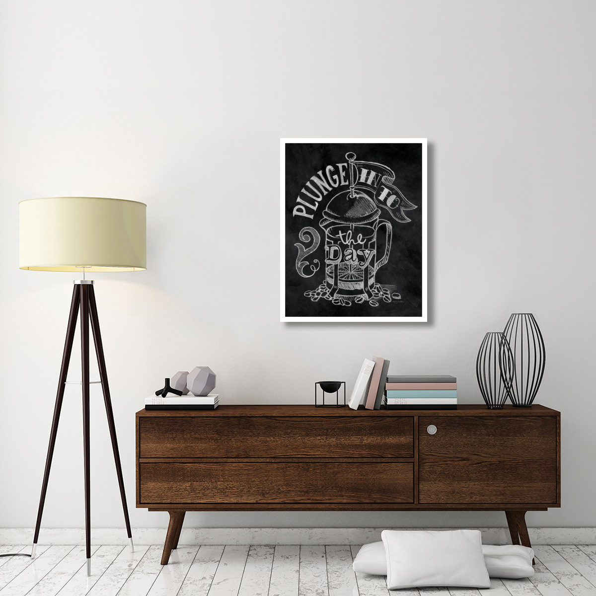Plunge Into the Day -Paper Art-30&quotx37"