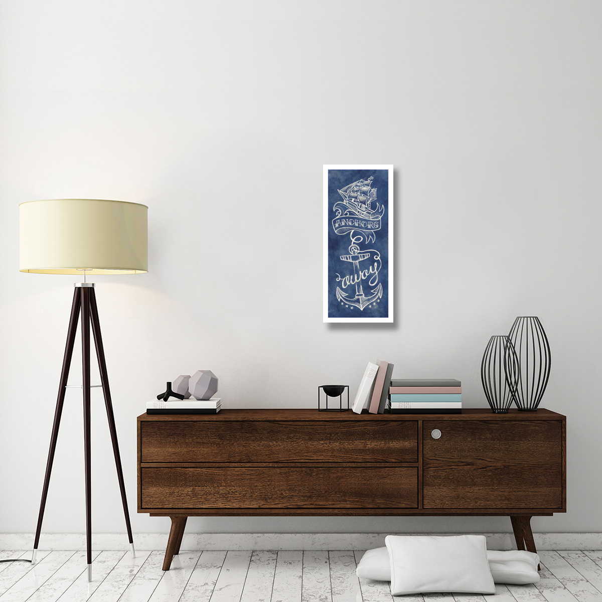 Anchors Away -Paper Art-14&quotx32"