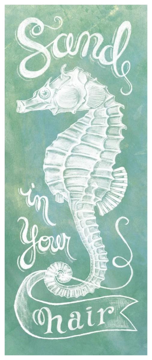 Sea Horse -Paper Art-32"x77"