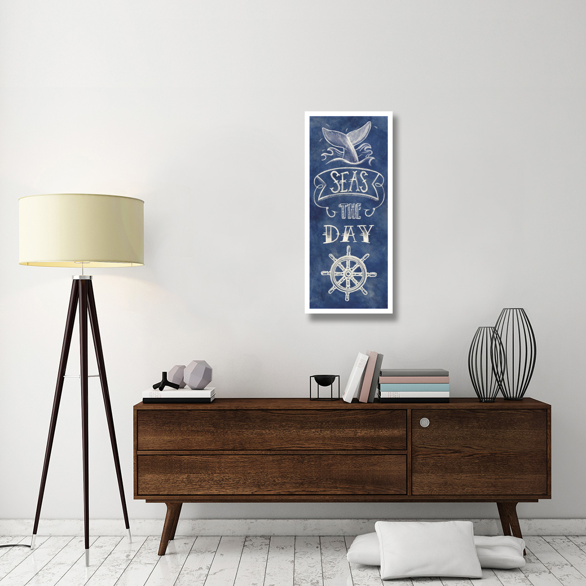 Seas the Day -Paper Art-18&quotx42"