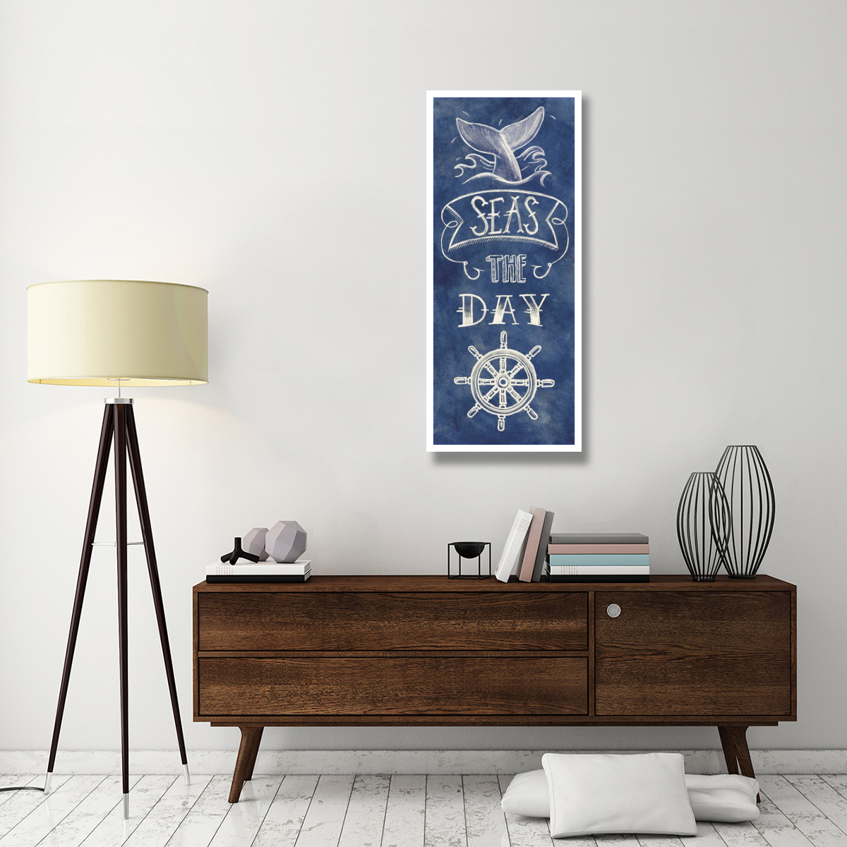 Seas the Day -Paper Art-22&quotx52"