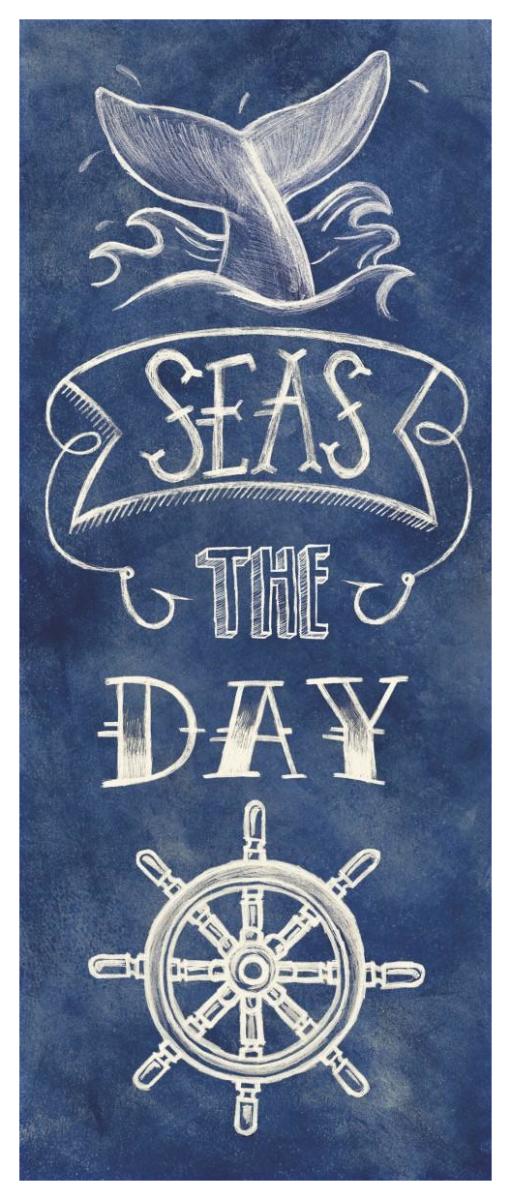 Seas the Day -Paper Art-26"x62"