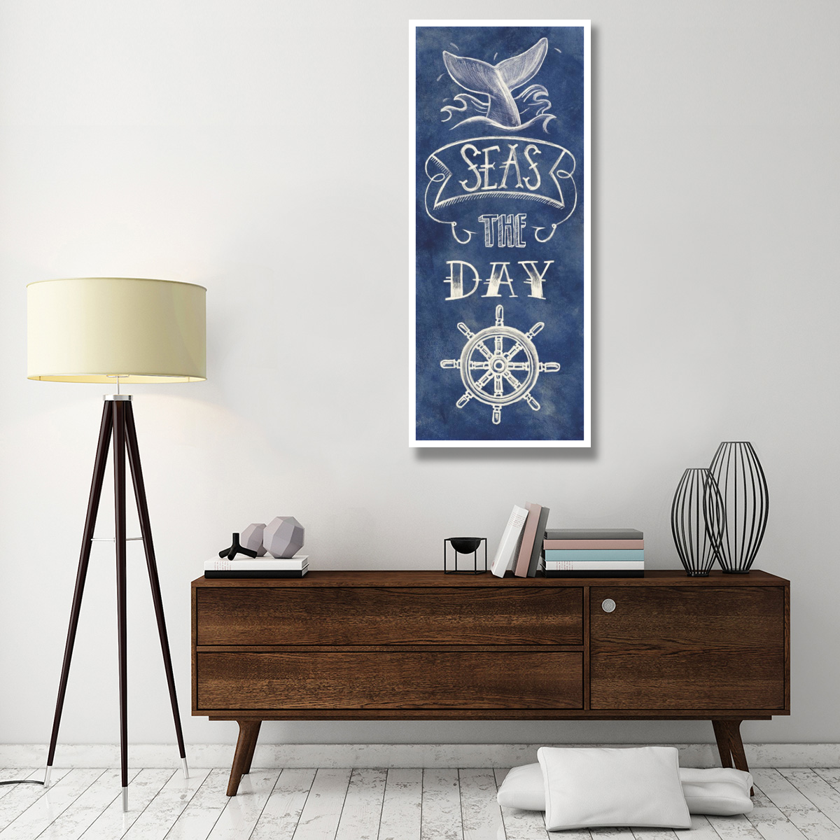 Seas the Day -Paper Art-26&quotx62"
