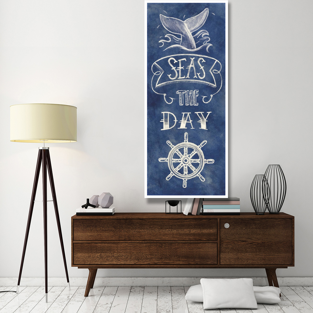 Seas the Day -Paper Art-32&quotx77"