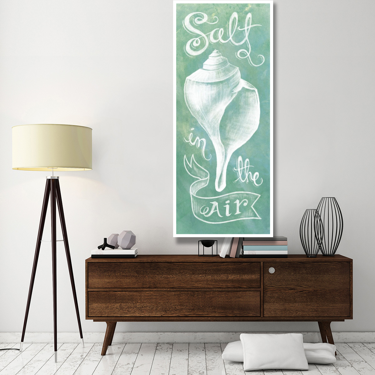 Seashell -Paper Art-32&quotx77"