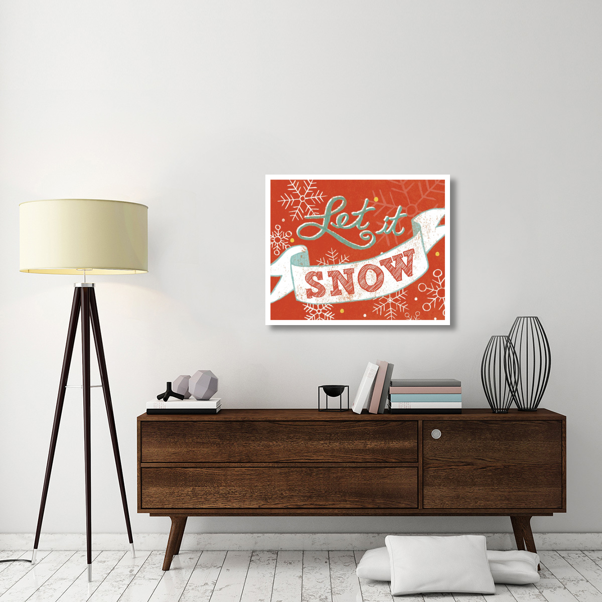 Let it Snow -Paper Art-37&quotx30"