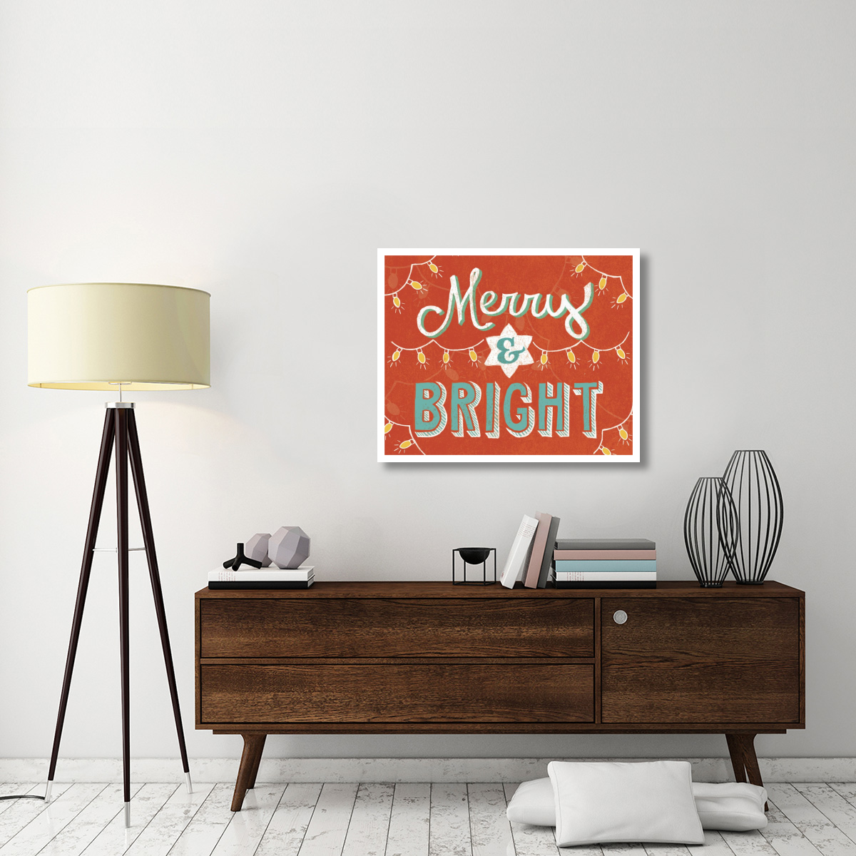 Merry and Bright -Paper Art-37&quotx30"