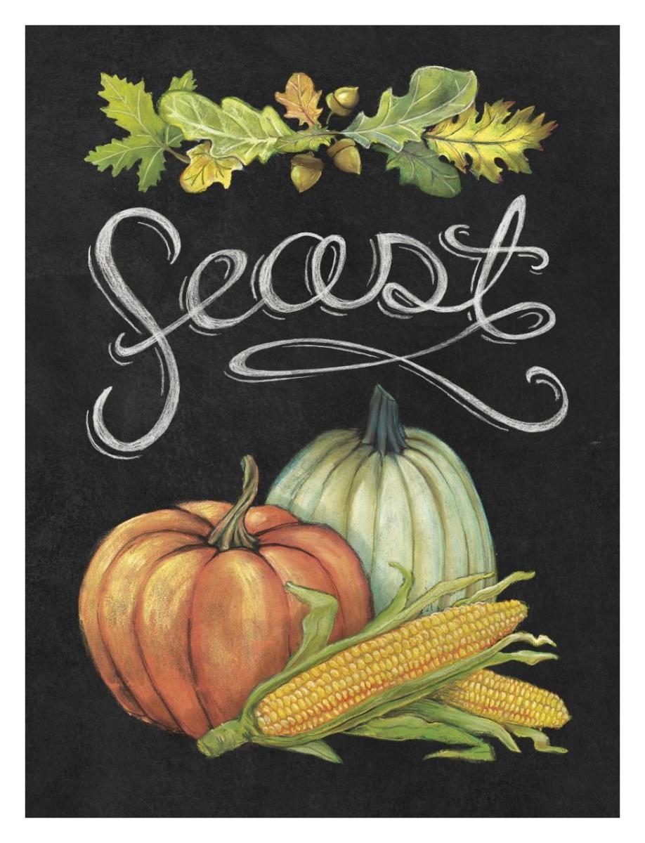 Autumn Harvest II -Paper Art-26"x34"