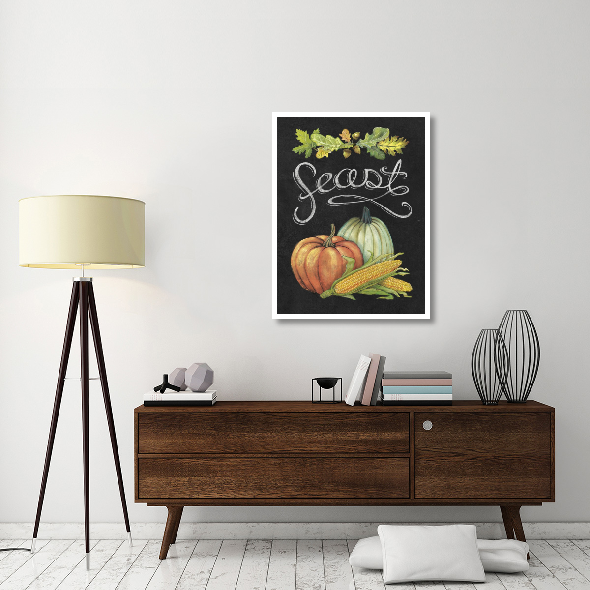Autumn Harvest II -Paper Art-32&quotx42"