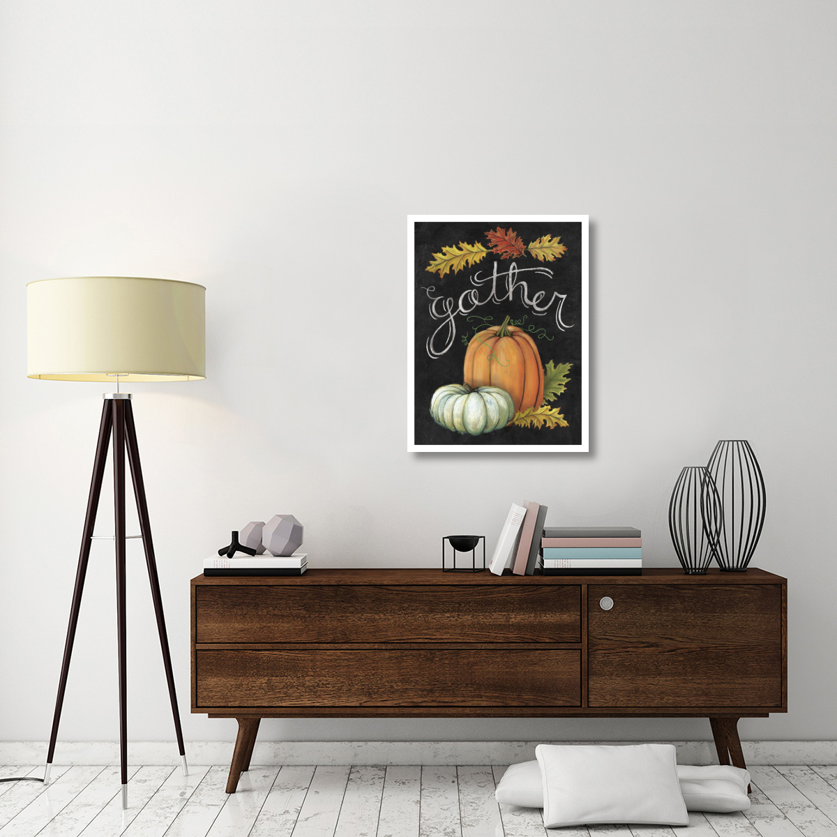 Autumn Harvest III -Paper Art-26&quotx34"