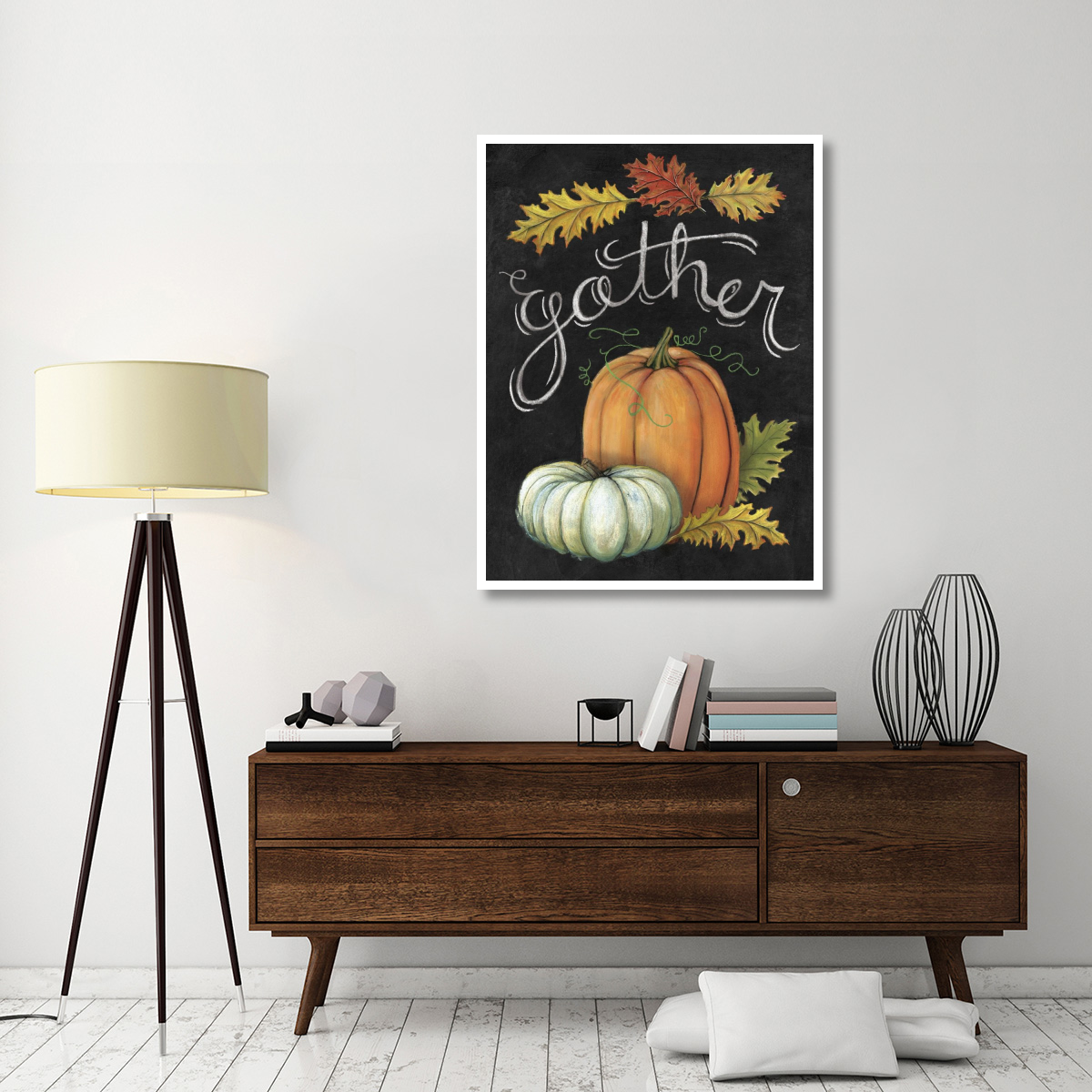 Autumn Harvest III -Paper Art-38&quotx50"