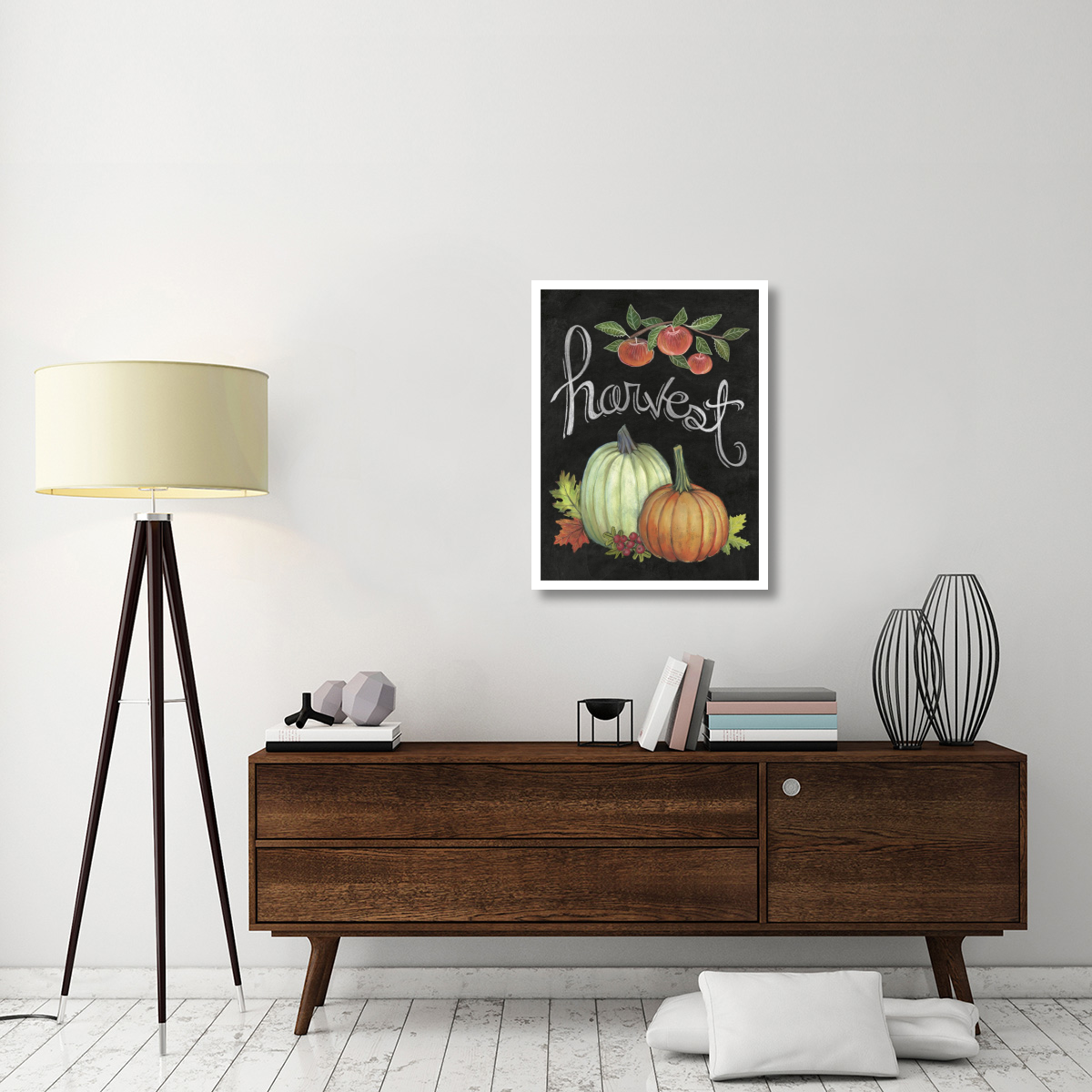 Autumn Harvest IV -Paper Art-26&quotx34"