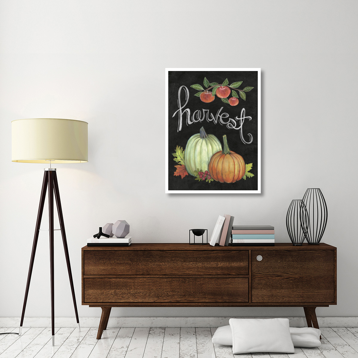 Autumn Harvest IV -Paper Art-32&quotx42"
