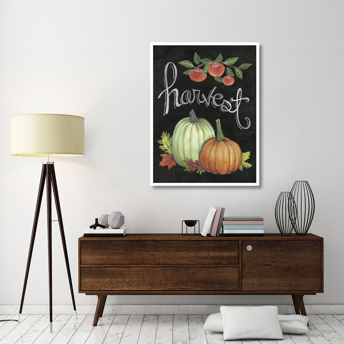 Autumn Harvest IV -Paper Art-38&quotx50"