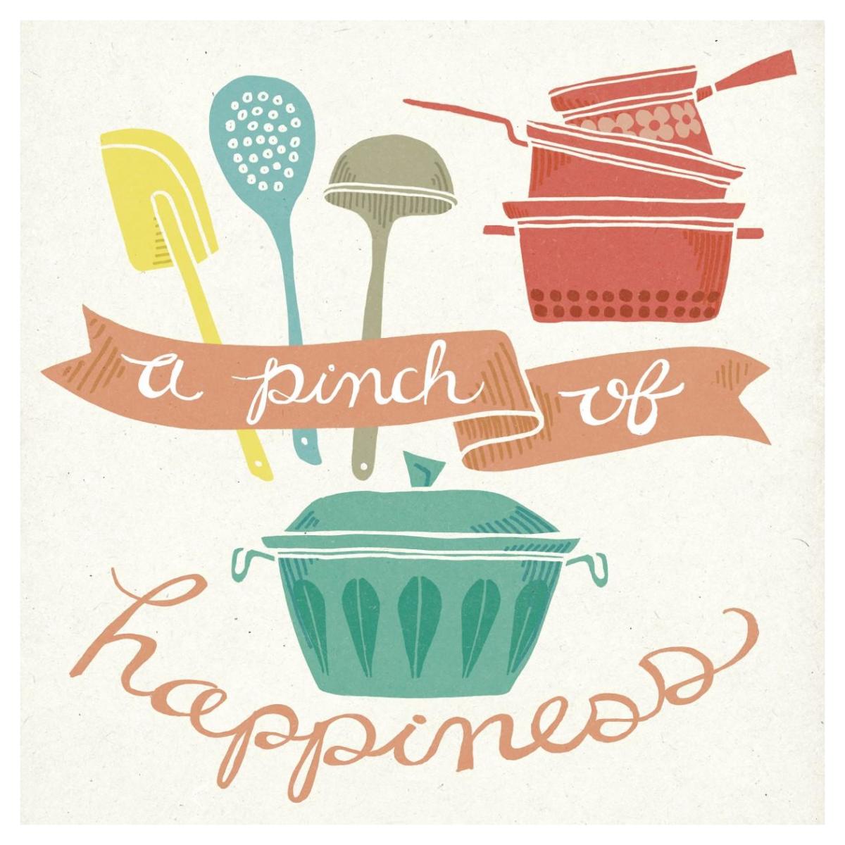 A Pinch of Happiness -Paper Art-42"x42"