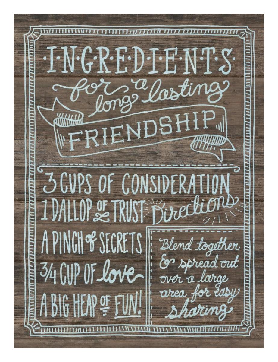 Ingredients For Life IV -Paper Art-20"x26"