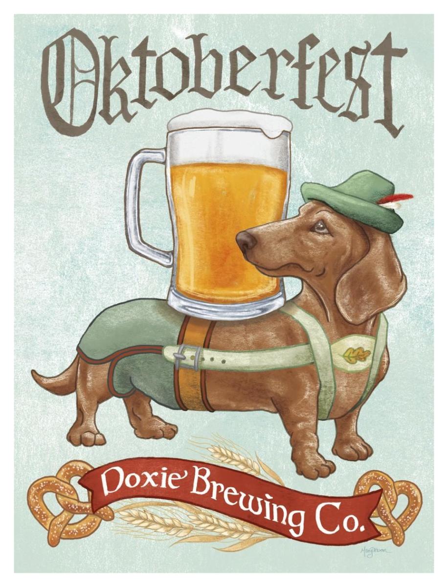 Beer Dogs III -Paper Art-32"x42"
