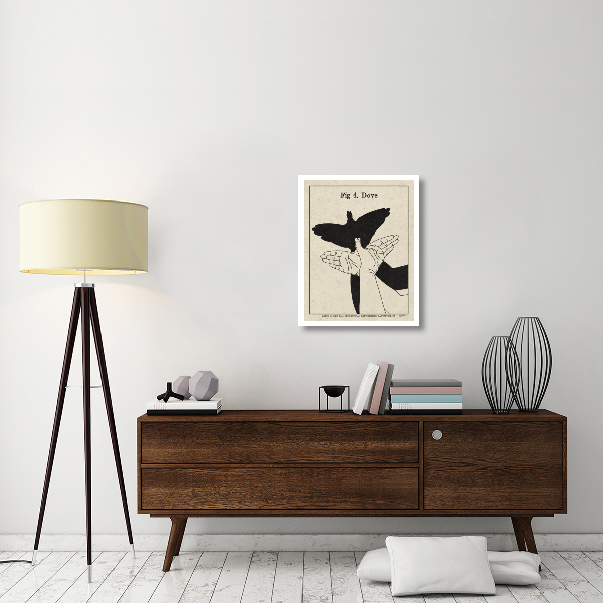 The Art of Shadows IV -Paper Art-24&quotx30"