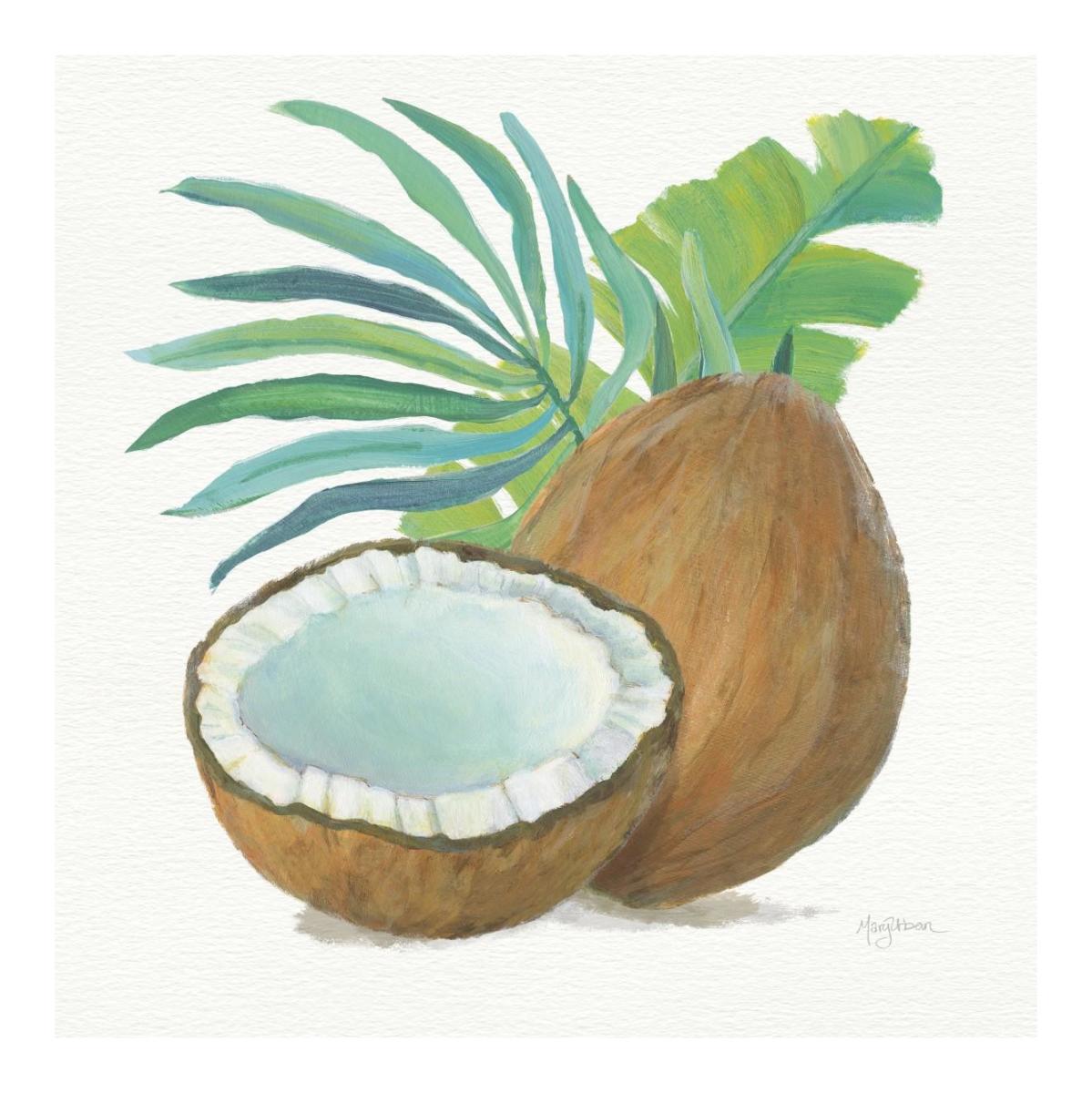 Coconut Palm III -Paper Art-20"x20"