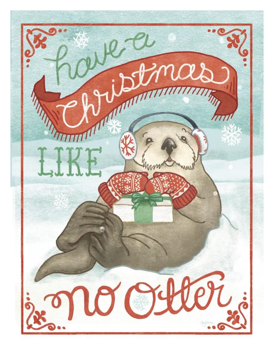 Polar Friends II -Paper Art-14"x18"