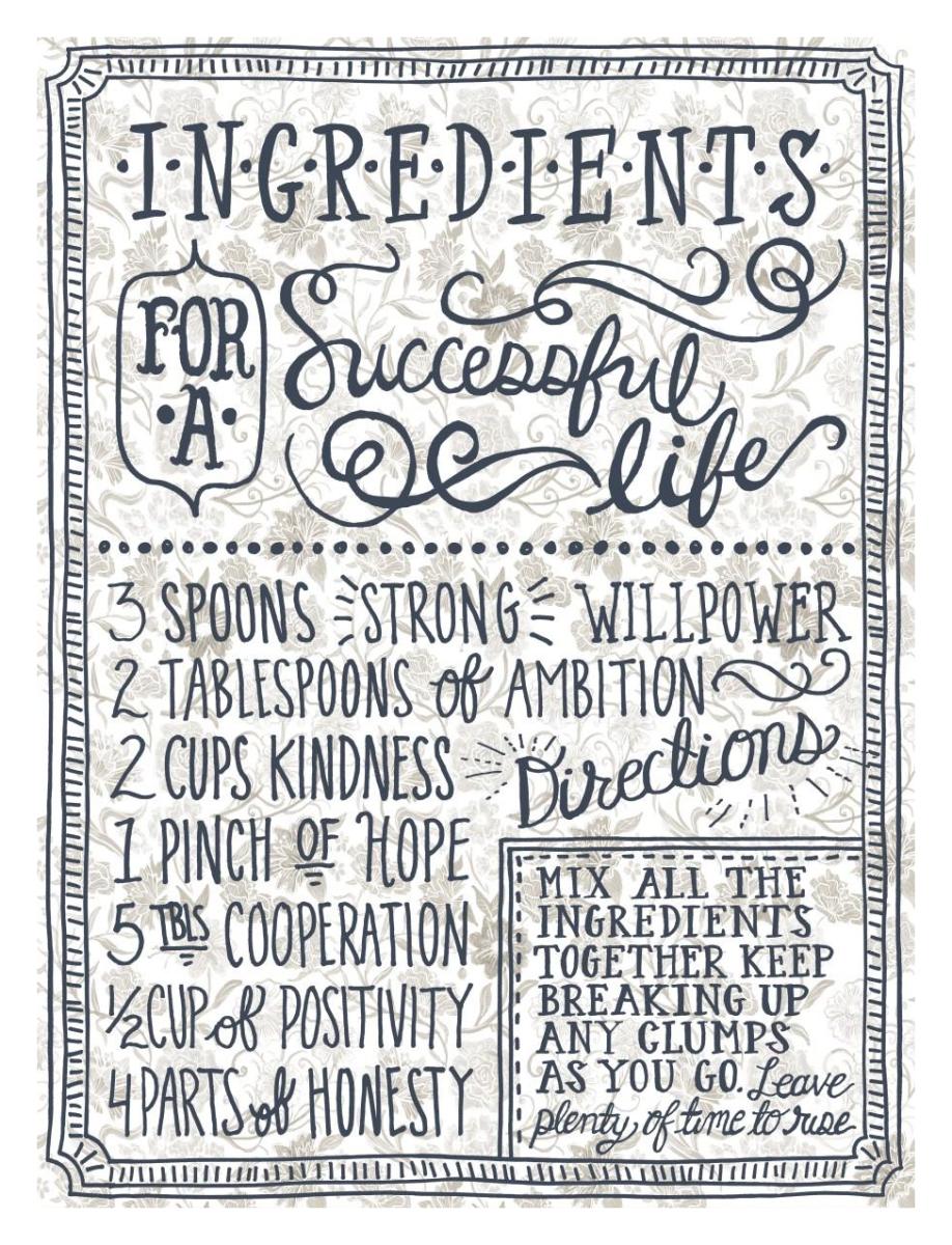 Ingredients For Life Ditzy Floral I Neutral -Paper Art-26"x34"